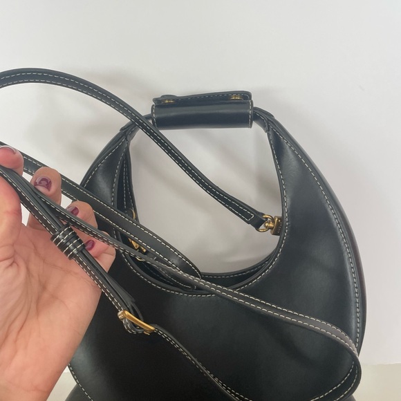 STAUD Black Mini Moon Bag - Picture 4 of 4